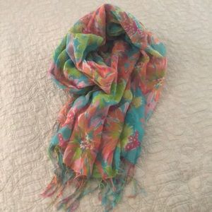 Lilly Pulitzer cashmere & silk scarf